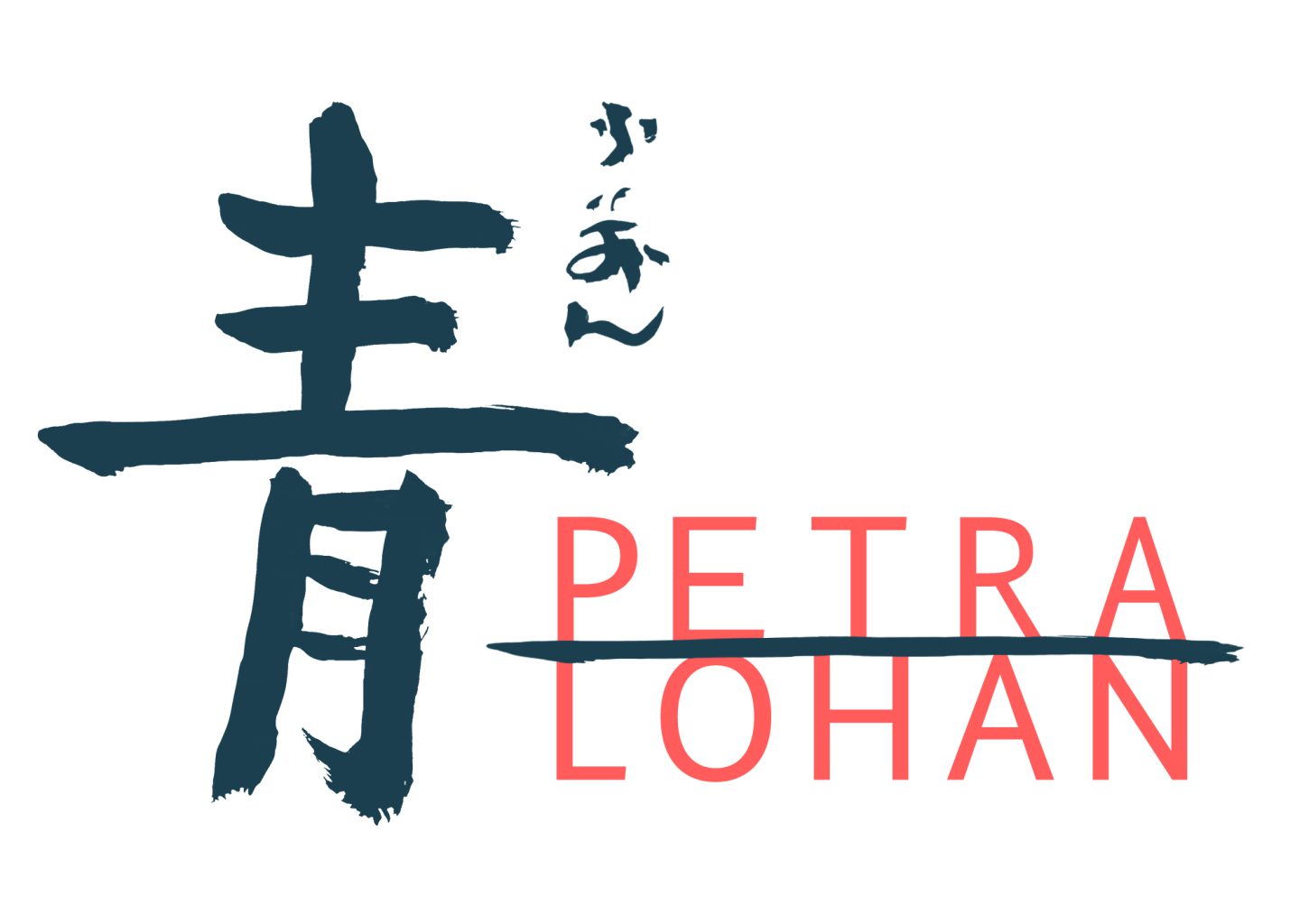 Logo Shiatsu im Türkis Petra Lohan