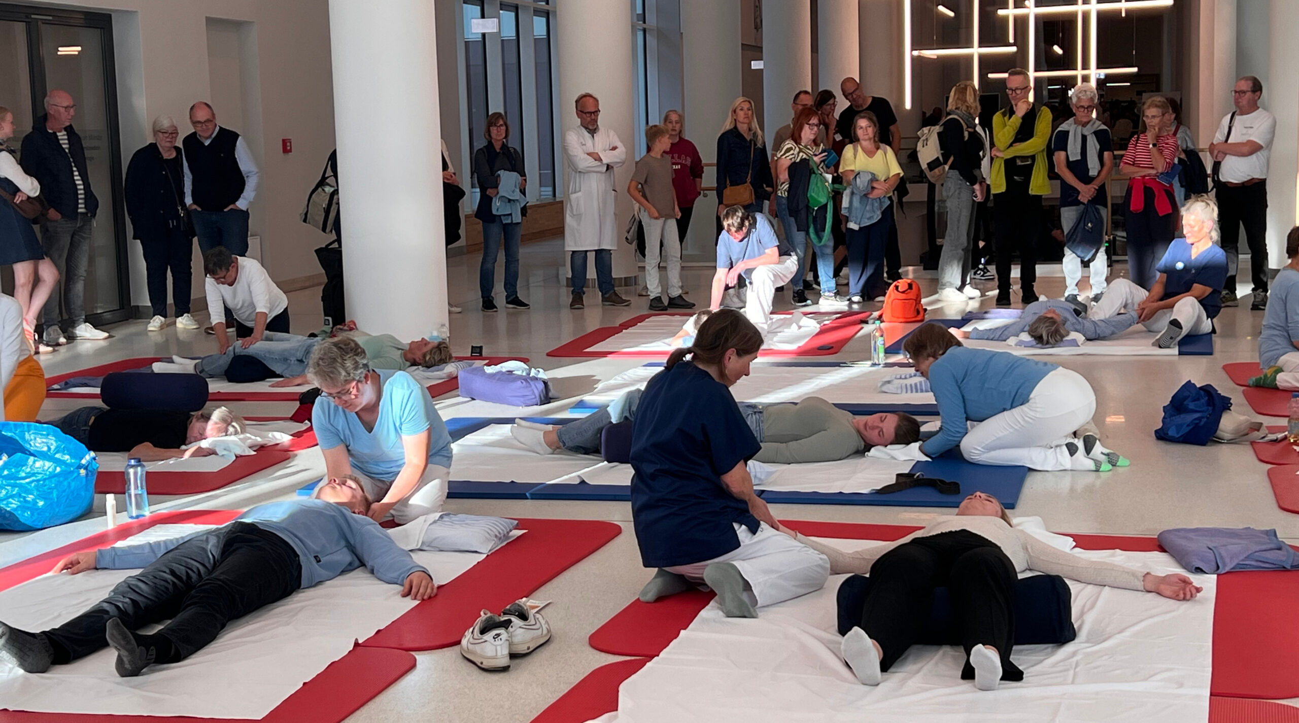 Shiatsu-Behandlungen an der Langen Nacht im UKM