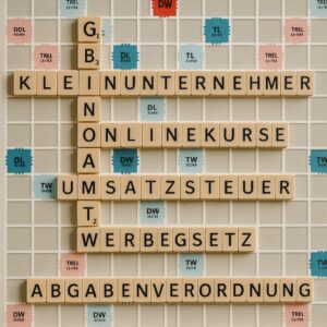 Scrabble-Wörter zum Thema Recht, KI-generiert