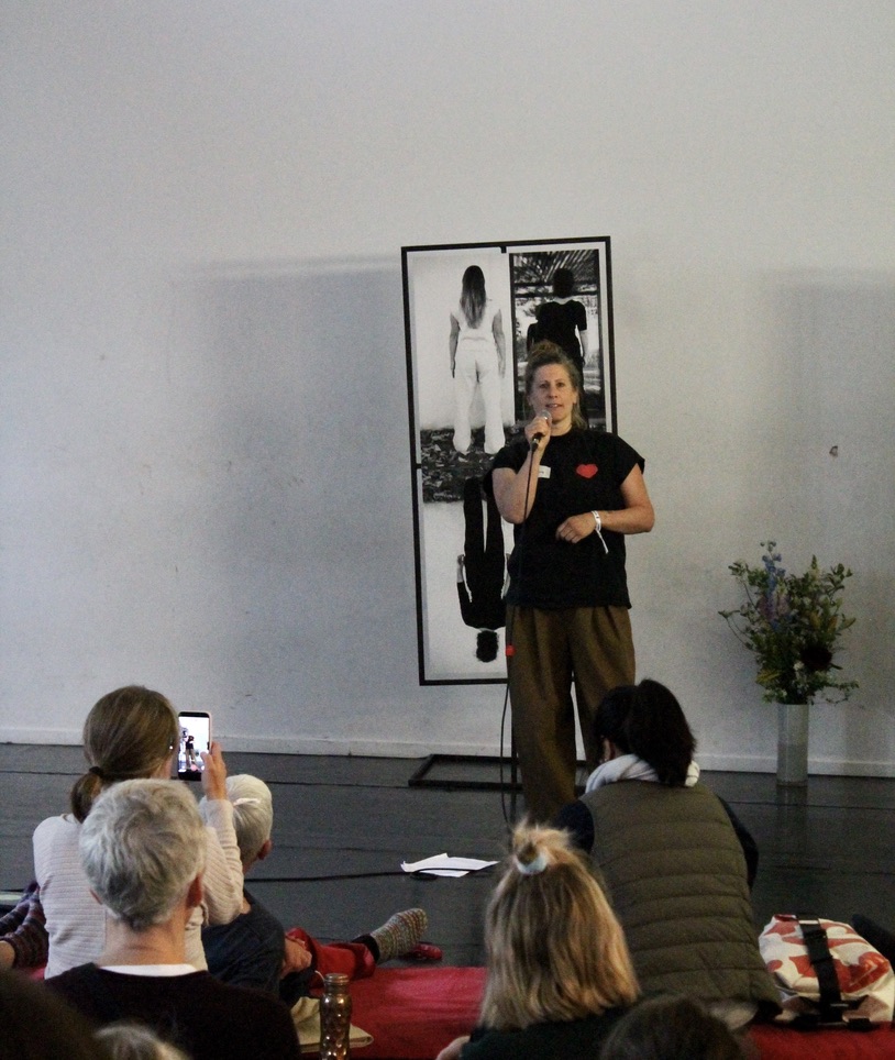 Marlene Rieck mit ihrer Fotokunst